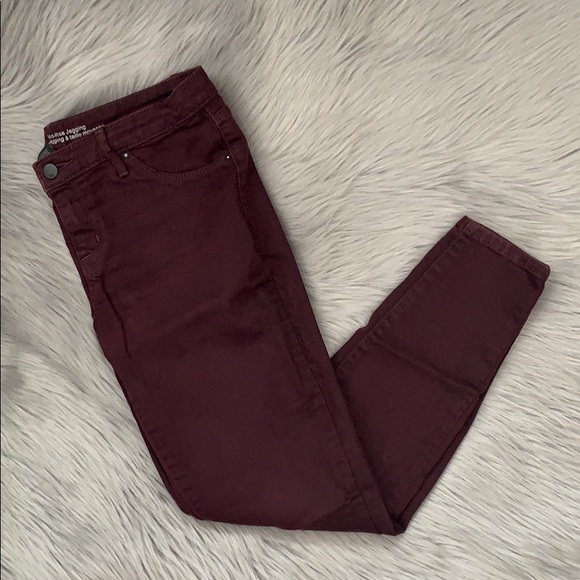 Mossimo Supply Co. Denim - Mossimo Burgundy Skinny Jeans - 10